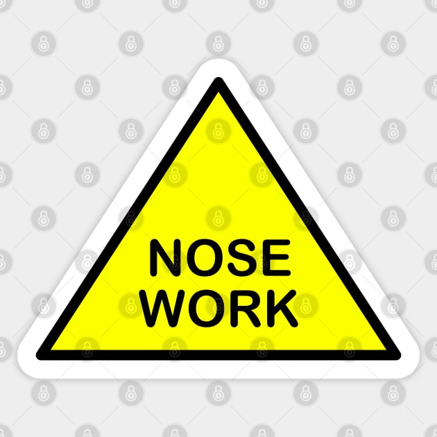 Nose work Sticker by mariauusivirtadesign
